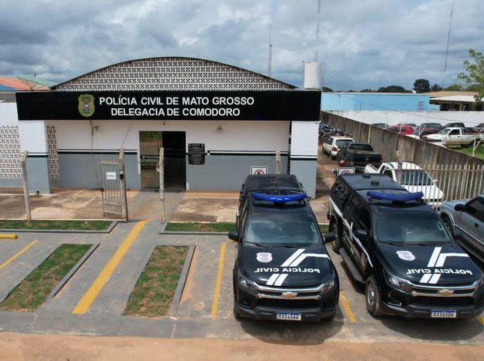 Polícia Civil cumpre prisão de jovem condenado por estupro em Comodoro, MT