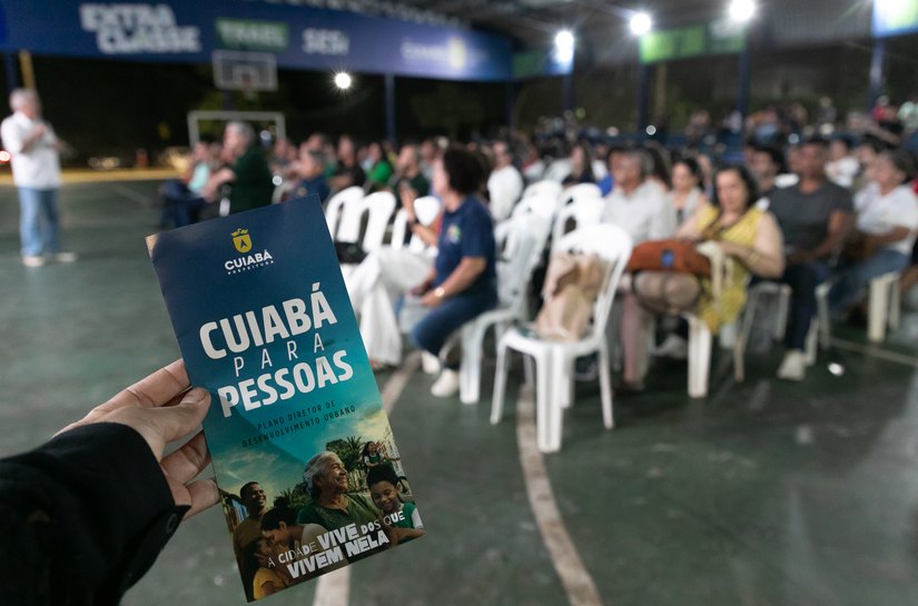 Audiência pública no Pedra 90 debate diretrizes do novo Plano Diretor de Cuiabá