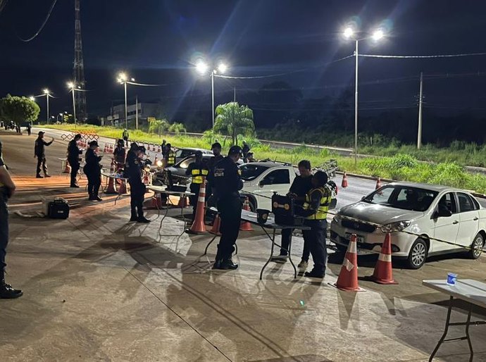 Fiscalização da Lei Seca em Cuiabá prende 15 motoristas por embriaguez ao volante