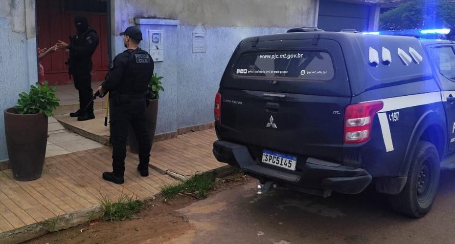 Polícia Civil deflagra operação contra facção criminosa em Guarantã do Norte e Marcelândia,MT