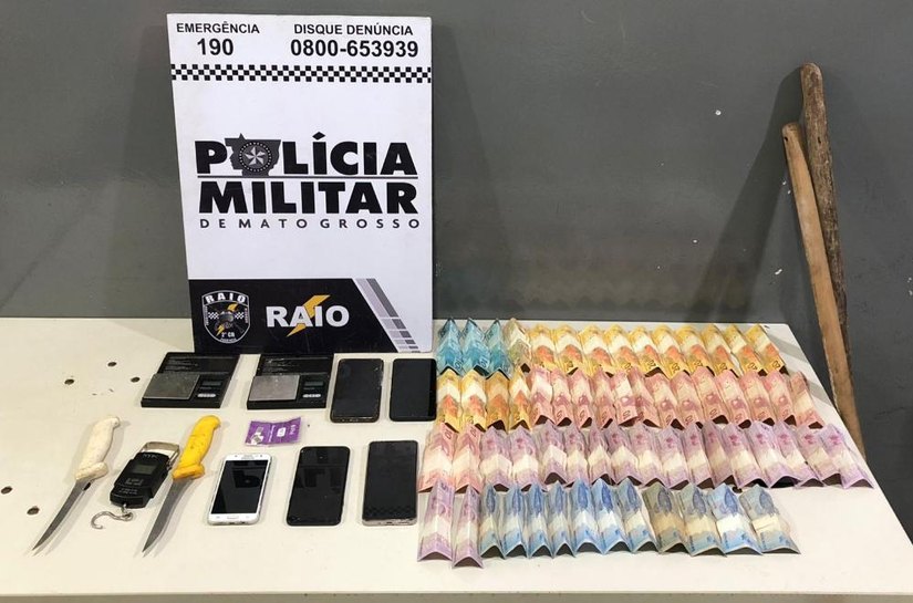 Polícia Militar prende quatro faccionados e resgata criança de 'tribunal do crime' em Várzea Grande