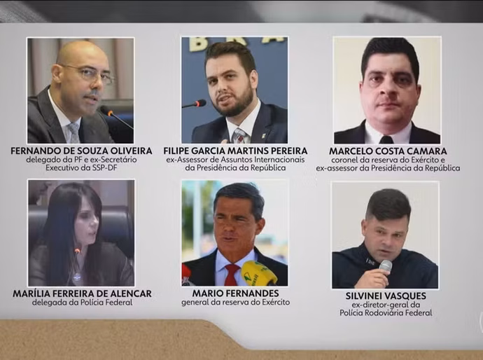 Moraes e Zanin votam para absolver delegado da PF e condenar mais cinco réus do núcleo 2 da trama golpista