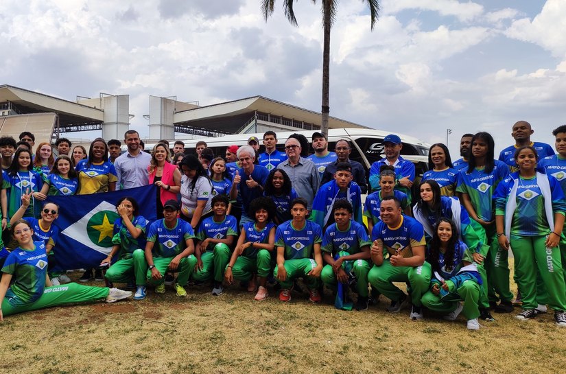 Estudantes representam Mato Grosso nos Jogos da Juventude