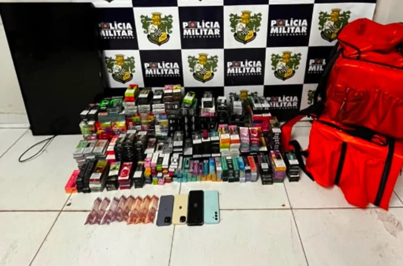 Polícia Militar apreende 668 cigarros eletrônicos e prende dois faccionados em Jaciara