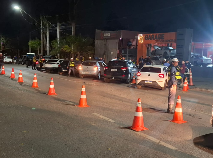 Operação Lei Seca resulta na prisão de 14 condutores embriagados em Cuiabá