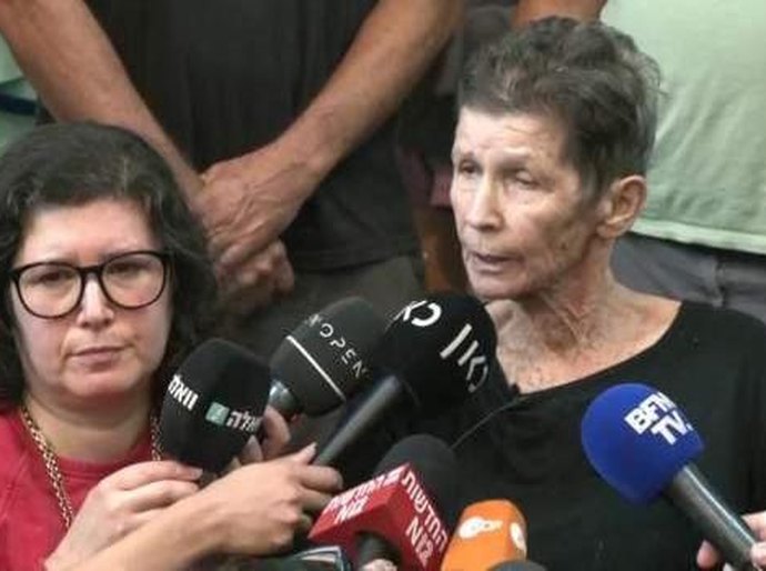 O relato de refém de 85 anos solta pelo Hamas: 'passei pelo inferno'