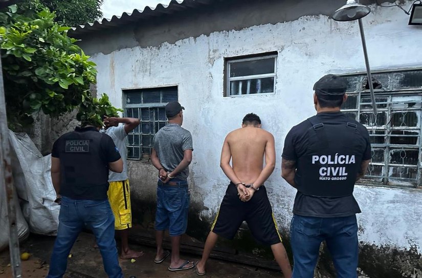 Polícia Civil cumpre mandado de prisão por roubo contra casal de idosos em Cuiabá