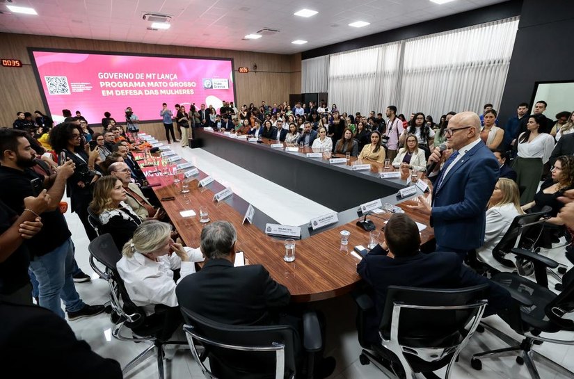 Governo de MT firma pacto com TJ, MP, AL, TCE e Defensoria em defesa das mulheres
