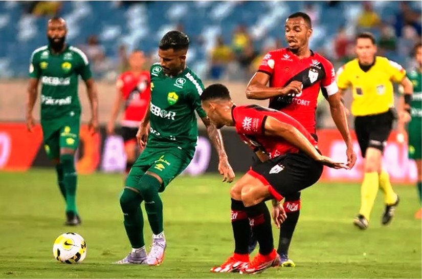 Cuiabá empata com o Atlético-GO e está em 4º no campeonato brasileiro