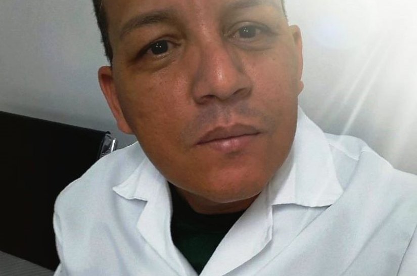 Morre o enfermeiro Benedito de Barros, de 42, vítima da Covid 19; Ele trabalhava na UPA do bairro Cristo Rei em VG
