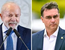 Lula volta a ficar à frente de Flávio no 2º turno no Agregador de Pesquisas da BBC News Brasil
