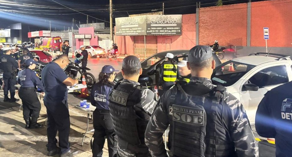 Operação Lei Seca flagra irregularidades e termina com sete presos em Várzea Grande