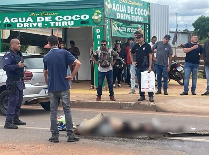Motociclista morre em acidente na avenida da FEB em VG