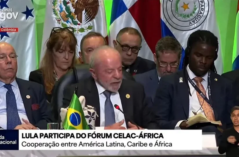 Na Colômbia, Lula critica Trump e faz discurso de cooperação com a África