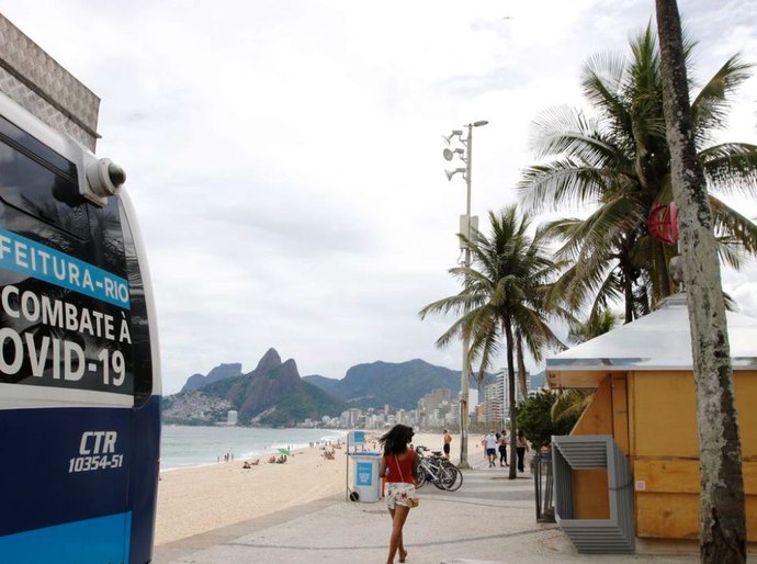 Rio de Janeiro prorroga medidas restritivas até 27 de abril
