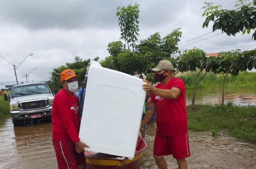 Chuvas elevam nível de rios e provocam danos no Maranhão