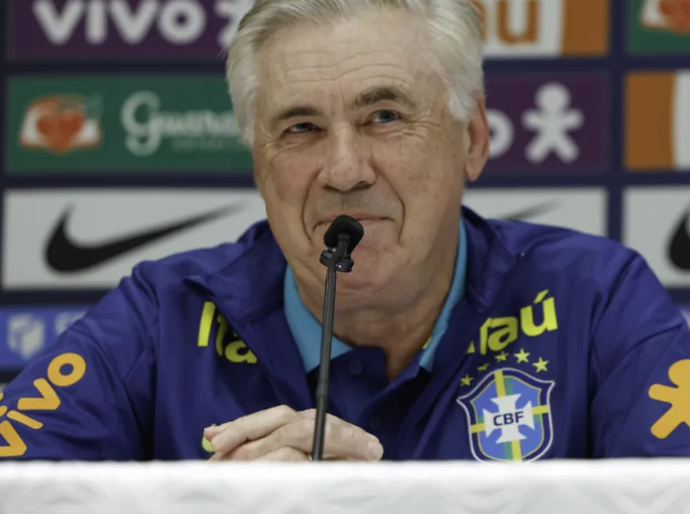 Ancelotti elogia medalhões e planeja futuro de Estêvão na Seleção