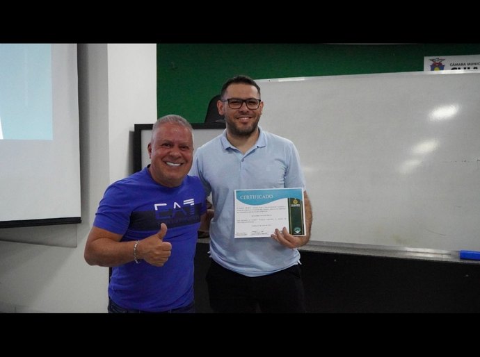 Câmara finaliza primeiro curso de capacitação e segue com calendário semestral