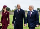 Trump e Melania tiveram reunião privada com príncipe William e Kate