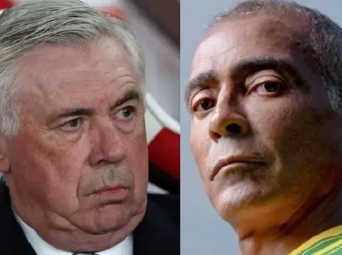 Romário se pronuncia sobre Ancelotti na Seleção; veja