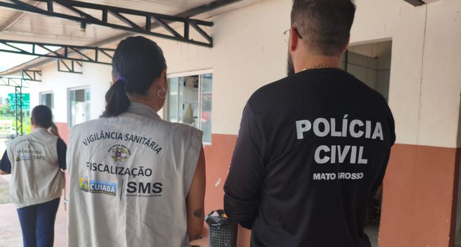 Polícia Civil e Vigilância Sanitária fecham comércio ilegal de pescado vivo em Cuiabá