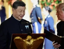 Trump estendeu tapete vermelho para Xi — mas líder chinês não conseguiu tudo o que queria