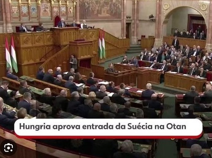 Hungria aprova entrada da Suécia na Otan; país será 32º membro da organização