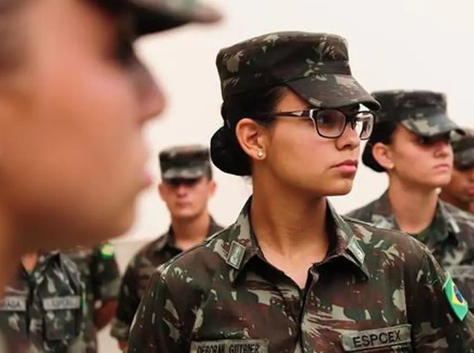 Mulheres poderão se alistar no serviço militar aos 18 anos