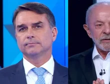 Flávio fala que não fará privatizações; Lula acusa de 'tesouraço'