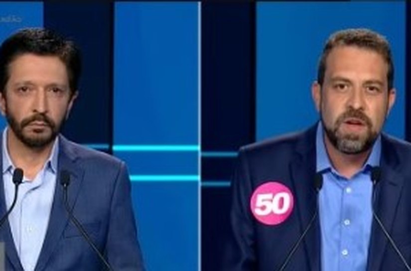 Nunes e Boulos fazem debate focado em trocas de acusações, com advertências e poucas propostas