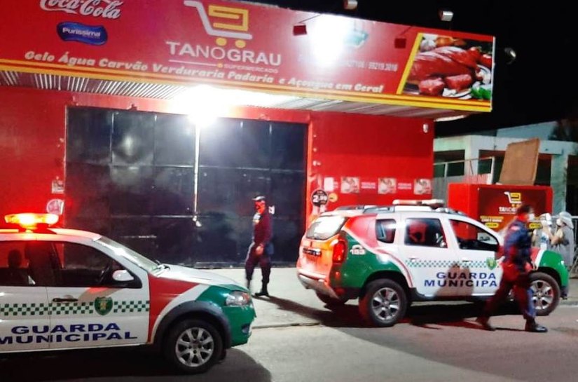 Guarda Municipal de VG prende proprietário de distribuidora que rompeu lacre e desrespeitou fechamento