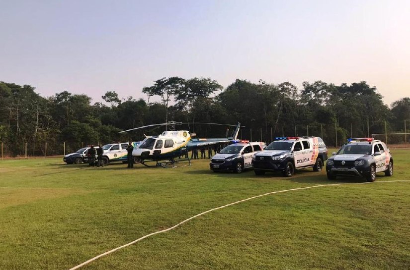 Operação conjunta resulta em prisão, apreensões e uma pessoa morta em troca de tiros