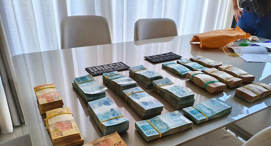 Polícia Civil mira membros de facção criminosa que utilizavam terceiros e valores em espécie para lavagem de capitais