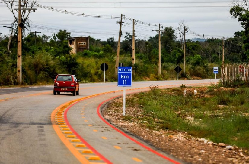 Governo de MT inaugura ligação da Grande Morada da Serra até Ponte de Ferro e Coxipó do Ouro em Cuiabá
