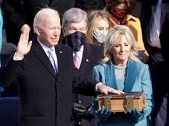 Joe Biden toma posse como 46º presidente dos Estados Unidos