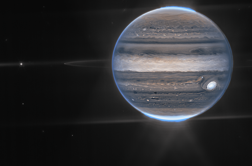 Imagens de telescópio revelam detalhes inéditos do planeta Júpiter