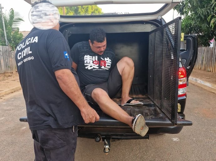 Polícia Civil prende a mais de 300 km de Sinop autor de feminicídio de vítima arrastada em motocicleta