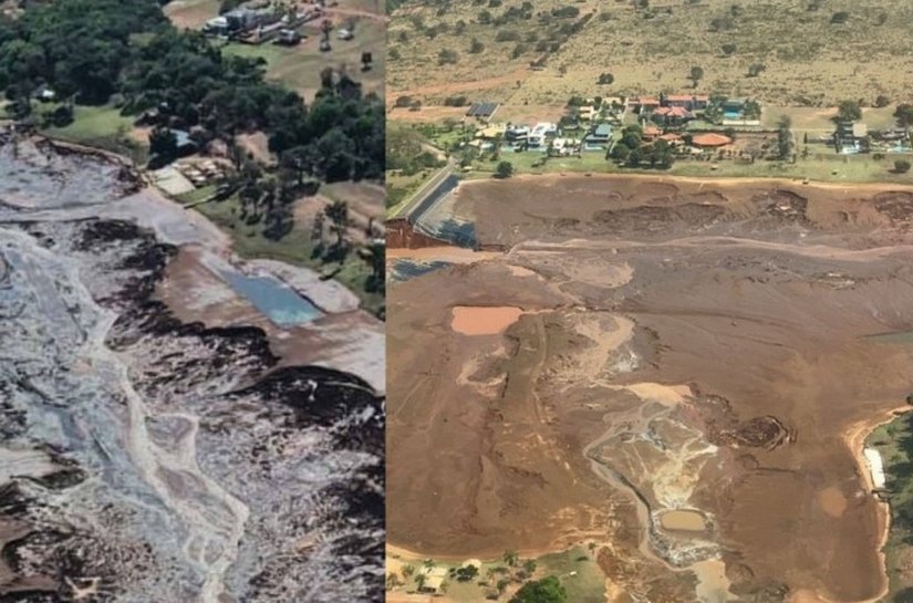 Barragem de lago ao lado de condomínio de luxo rompe no Mato Grosso do Sul