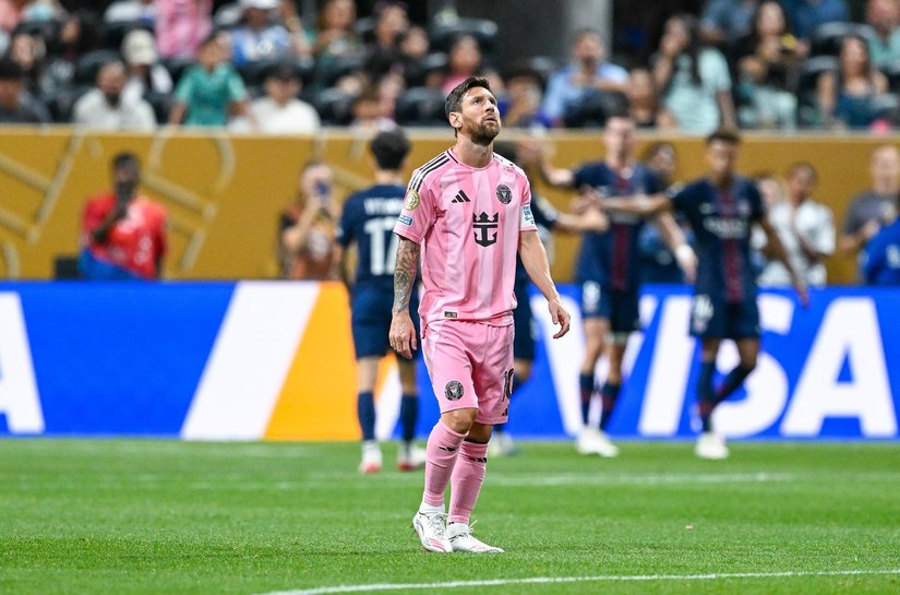 PSG atropela Inter Miami, despacha Messi com goleada e pega Bayern ou Fla