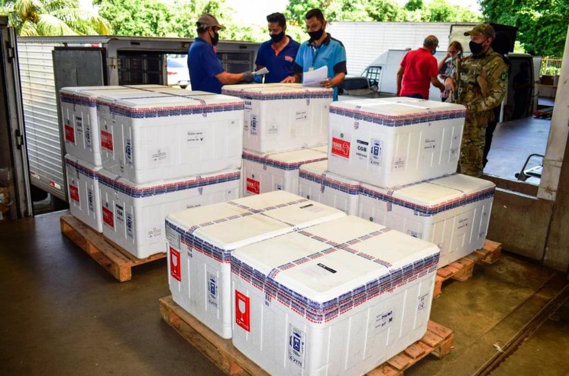 Confira quantas doses de vacina contra Covid-19 cada município recebeu