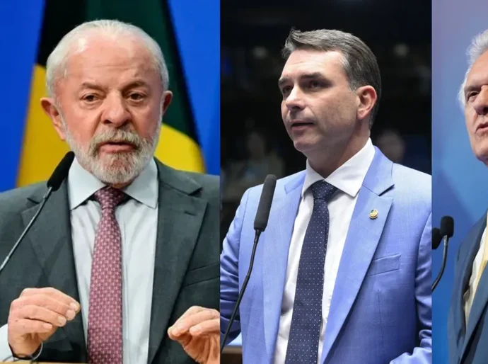 Nexus/BTG: Lula empata com Flávio e Caiado no 2º turno