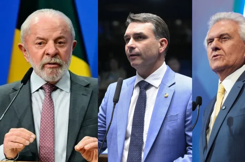 Nexus/BTG: Lula empata com Flávio e Caiado no 2º turno