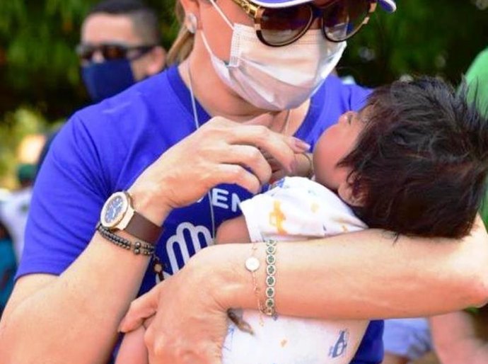 “É a primeira vez que recebemos uma primeira-dama na aldeia”, destaca cacique Alexandre Tsereptsé