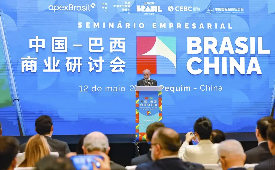 China ampliará em US$ 27 bilhões investimentos no Brasil, anuncia Lula
