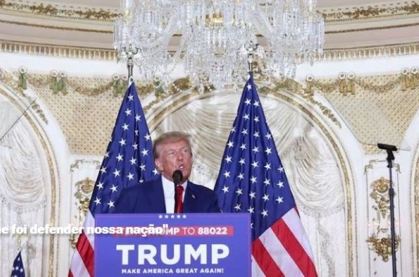 Trump: 'O único crime que cometi foi defender nosso país daqueles que tentam destruí-lo'