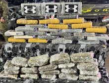 Polícia Militar e Gefron apreendem 45 tabletes de drogas e causam prejuízo de R$ 539 mil às facções criminosas