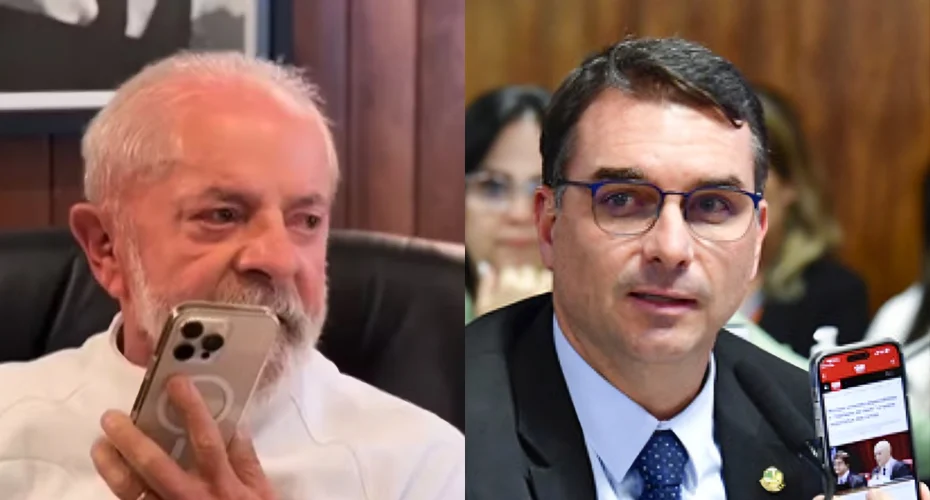 A 3 meses da eleição, Lula lidera em seguidores nas redes e Flávio, tração