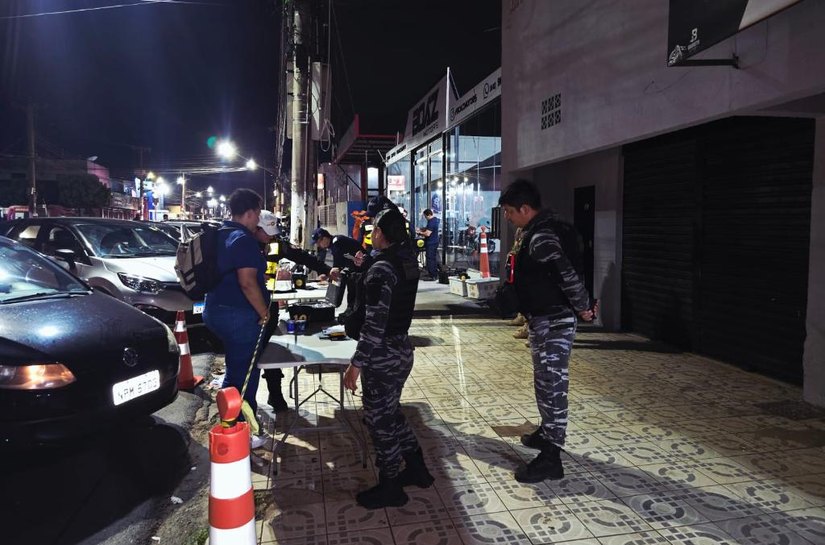 Operação Lei Seca termina com seis presos em Várzea Grande