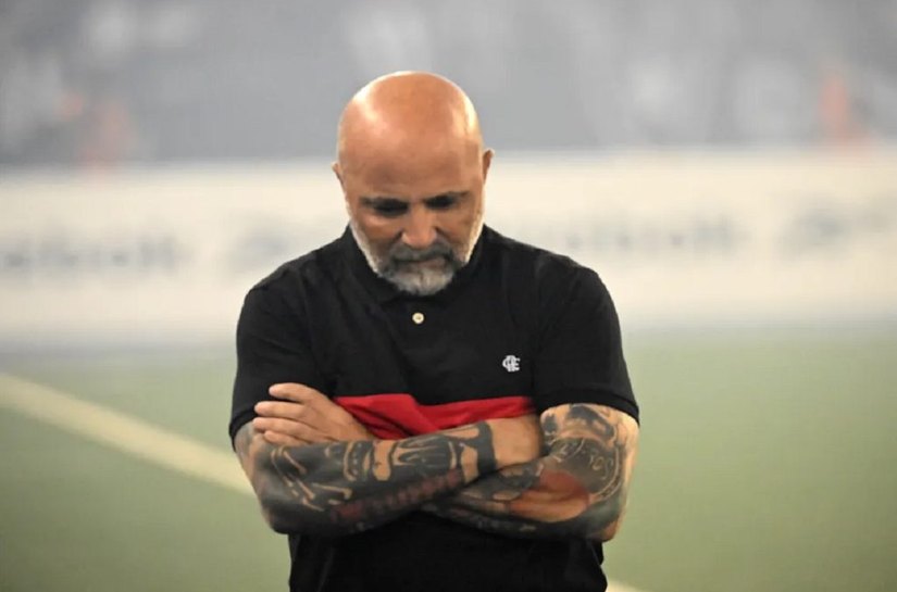 Flamengo demite o técnico Jorge Sampaoli