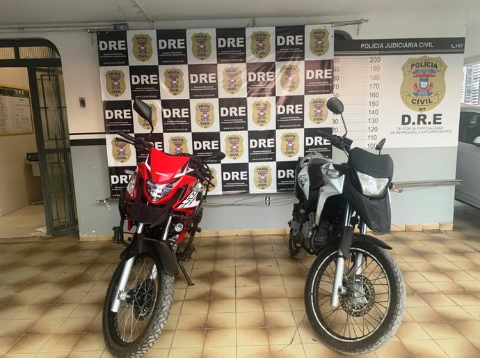 Traficante é preso em Várzea Grande com porções de drogas e motocicletas